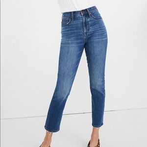 NWT madewell Perfect vintage crop jean size 24